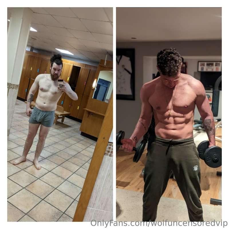 5 month evolution. Imagine what I'll be like in an other 5 m..
