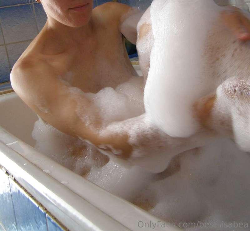 Relax among the bubbles 😊