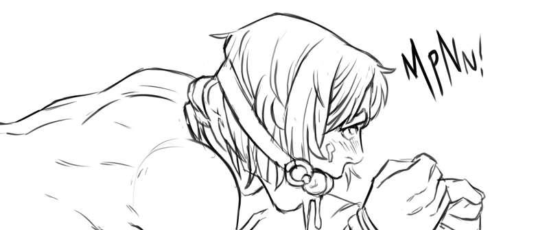 Kinktober: Drooling (nsfw)