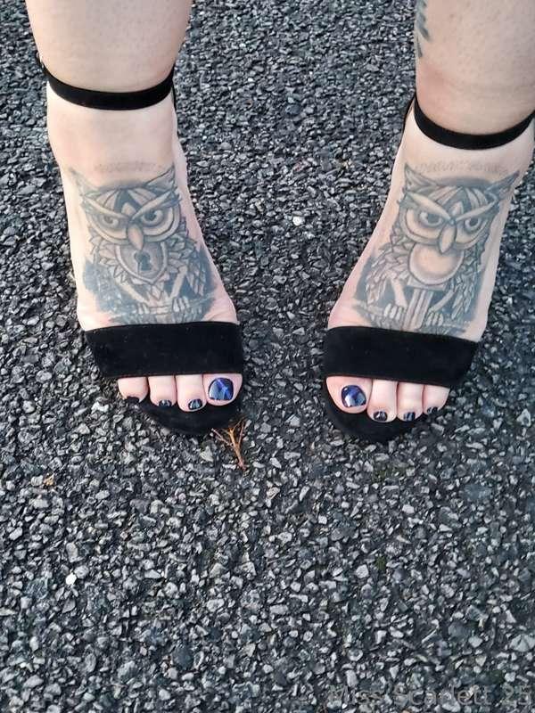 Not sure how many foot fetish fans follow me but thought my ..
