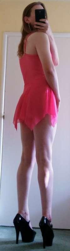 No stockings today, just my bare legs.
