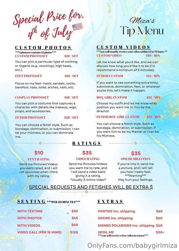 Happy 4th of July! Since its such a special weekend here's m..