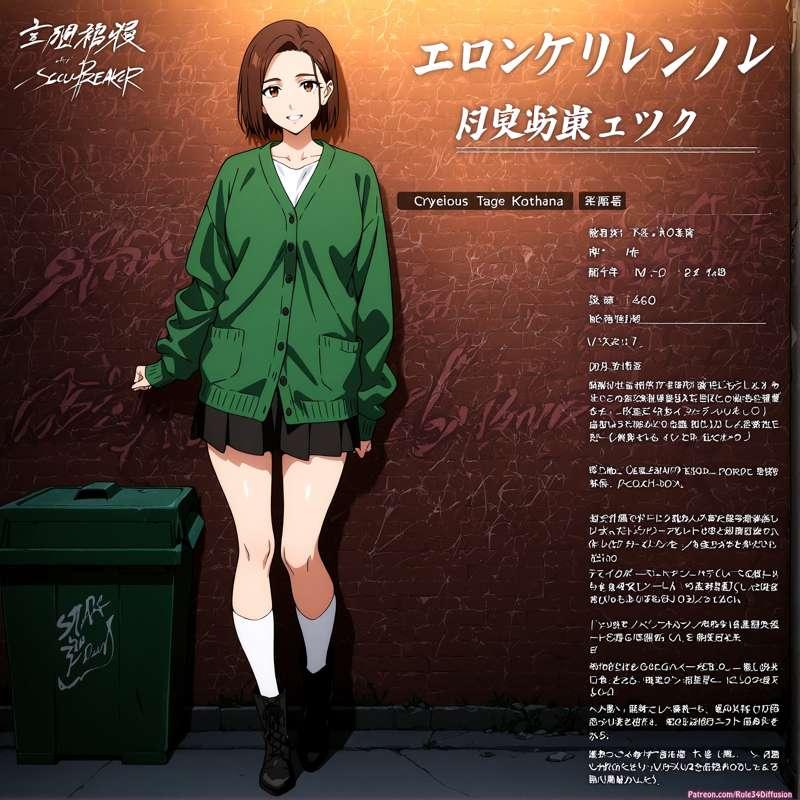 Kotoha Tachibana of Wind Breaker Sexy Poses [Gen 2.5]