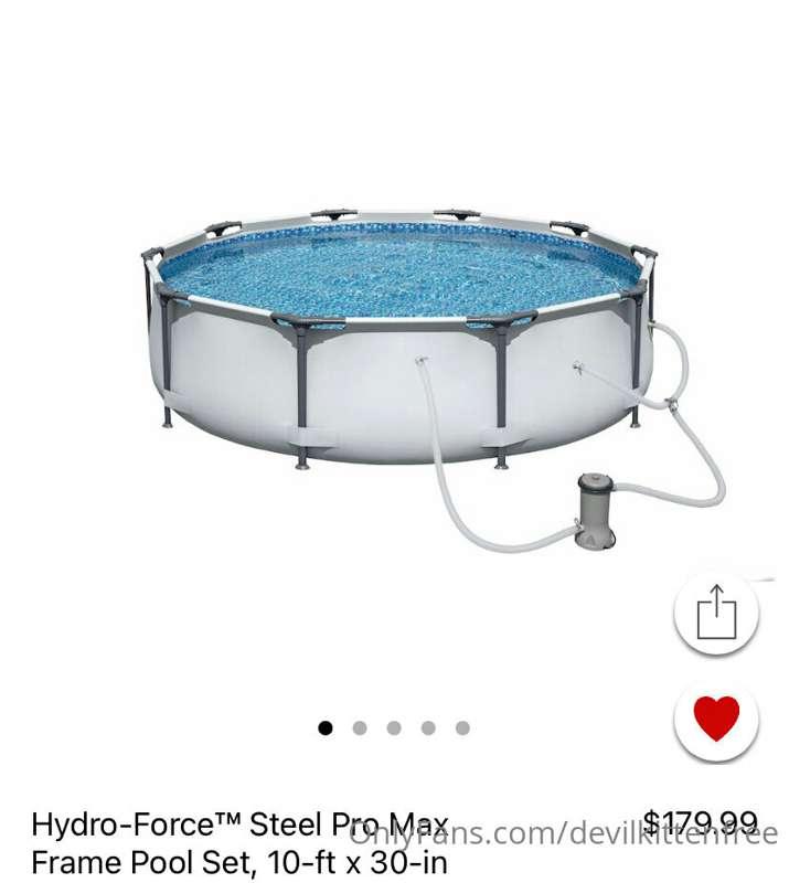 help me buy a new pool 🥺

highest tipper gets the best pool ..