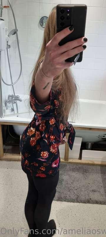 Flowery dress