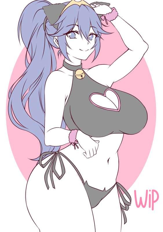 ❤ Lucina～Color Skecth (WIP)