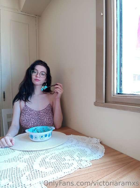 would you still like me if i'd eat breakfast like that every..