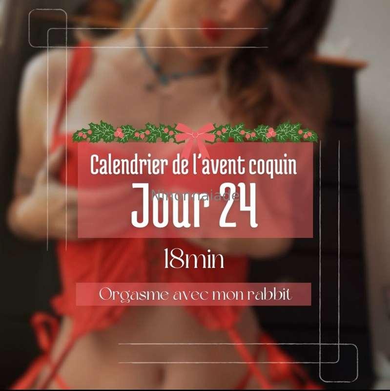 Bon reveillon 🎄 la vidéo du jour 24 arrive à 20h sur @ninonn..