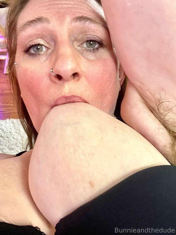 I got something for you to suck on too