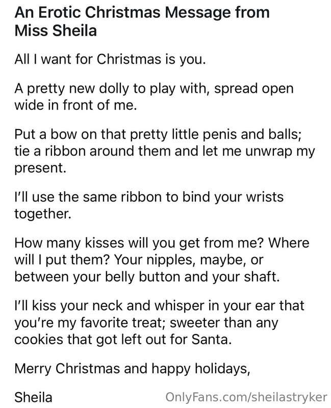 Merry Christmas and happy holidays! I hope you’re all hangin..