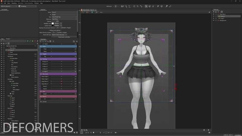Live2d Tip Series - 3h Workflow Recording & Cmo3