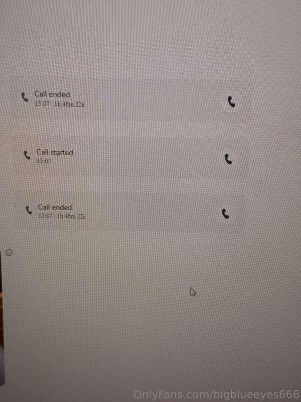 I had THE most fun Skype ! Didn’t expect it to go on for so ..