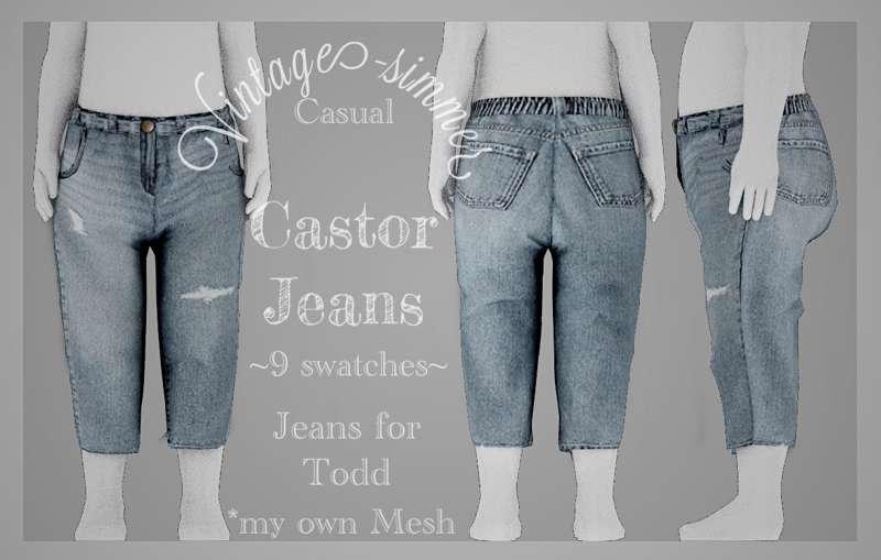 ˗ˏˋCastor Jeansˎˊ˗ Public realase: September 25