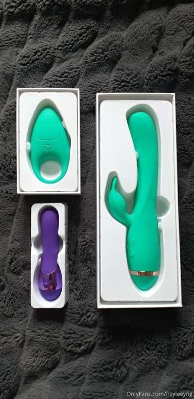 New toys 💦