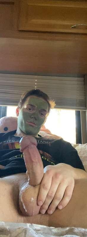 I was doing some type of skin care routine and just had to g..