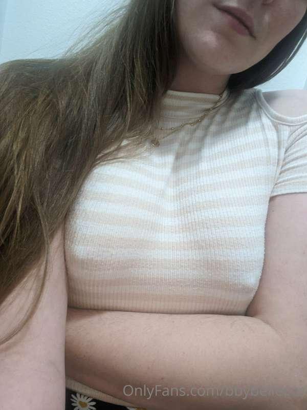 If I showed up to date night in this shirt with no bra would..
