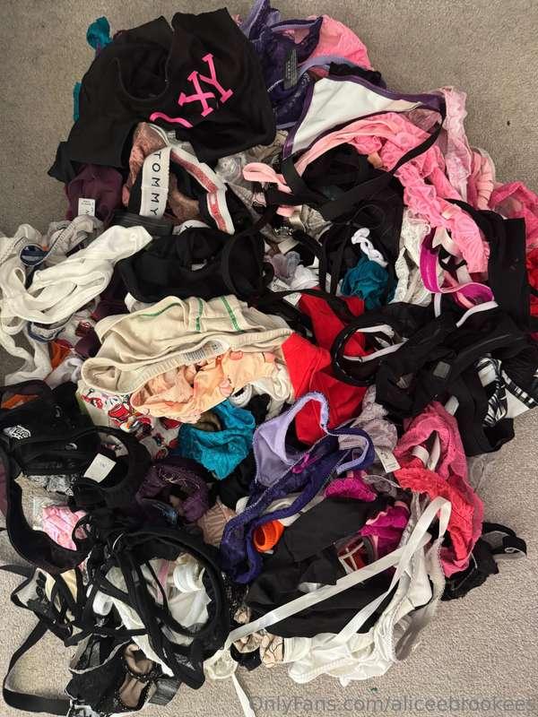 Worn thongs / g-strings / pants for sale £30 for 1 pair inc...