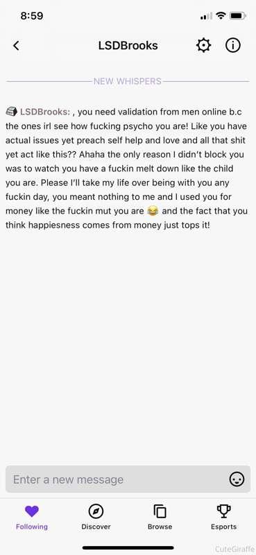 Got this beautiful message from Dustin aka dalton today so I..