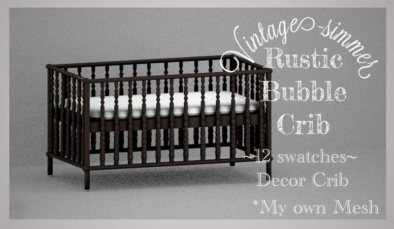 ˗ˏˋRustic Bubble Crib ˎˊ˗