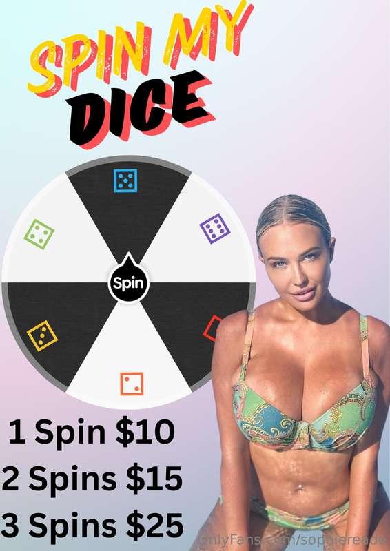 ⭐️⭐️NEW GAME⭐️⭐️  Spin my dice 🎲   Prize every time so nothi..