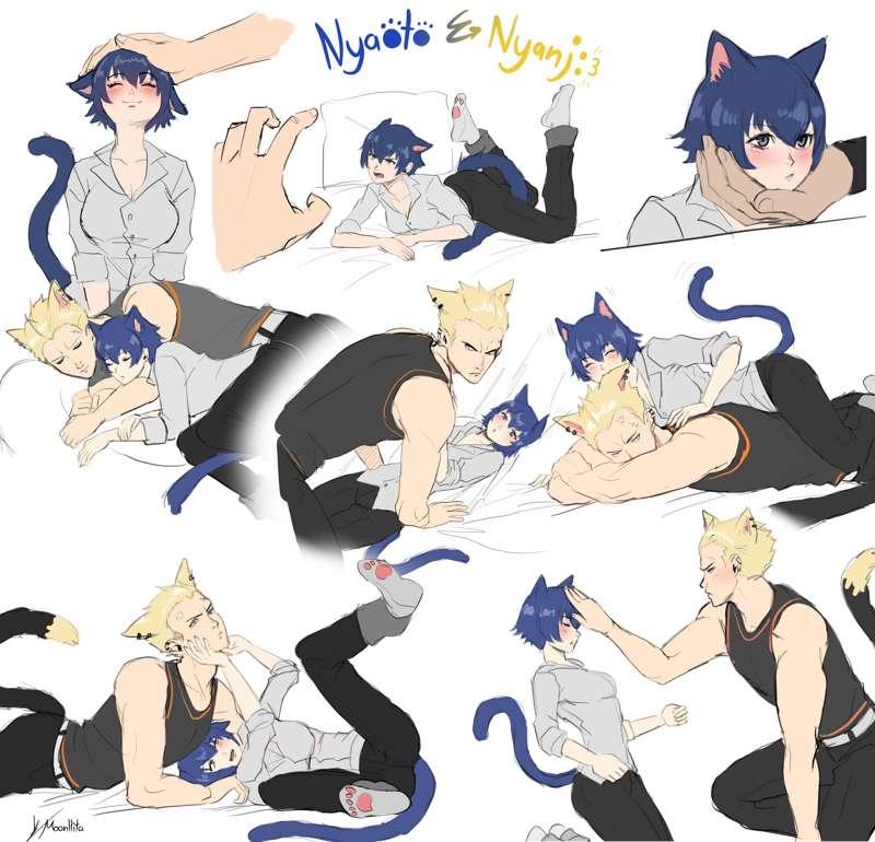 Nyaoto (doodles sheet)