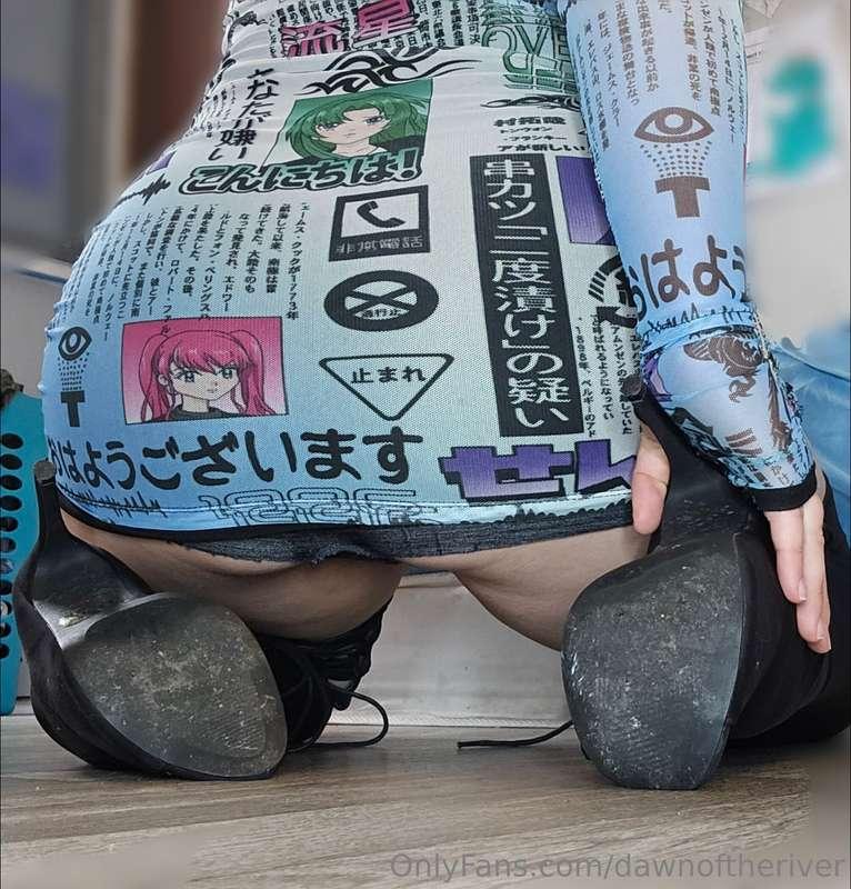 Heels and some of my butt lol