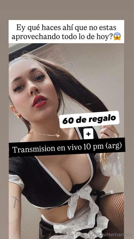 ES HOY ES HOY!!😍❤️‍🔥 Solo por HOY : 60% de REGALO 🎁 + Transm..