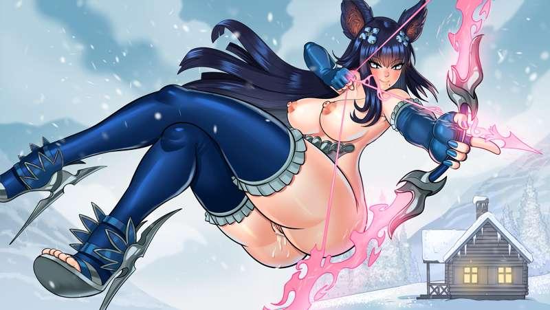 The protector Amaris has laid her eyes upon you and she won’t leave until you have fully satisfied her!