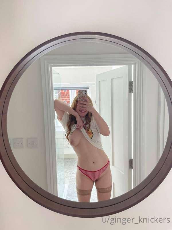 I wonder how big my belly will get when you get me pregnant.