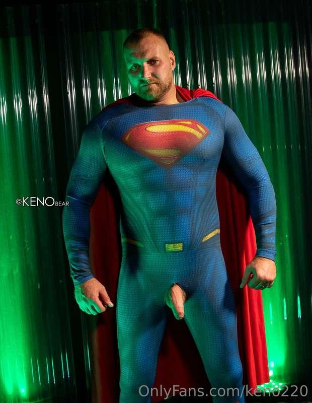 Damn that Kryptonite!, gets Super Keno horny!