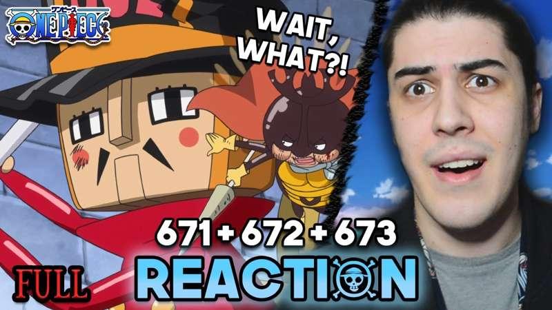 One Piece FULL-LENGTH - Episodes 671 - 673