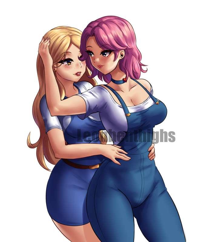 Lucia x Sophia - Stardew valley [Commission]