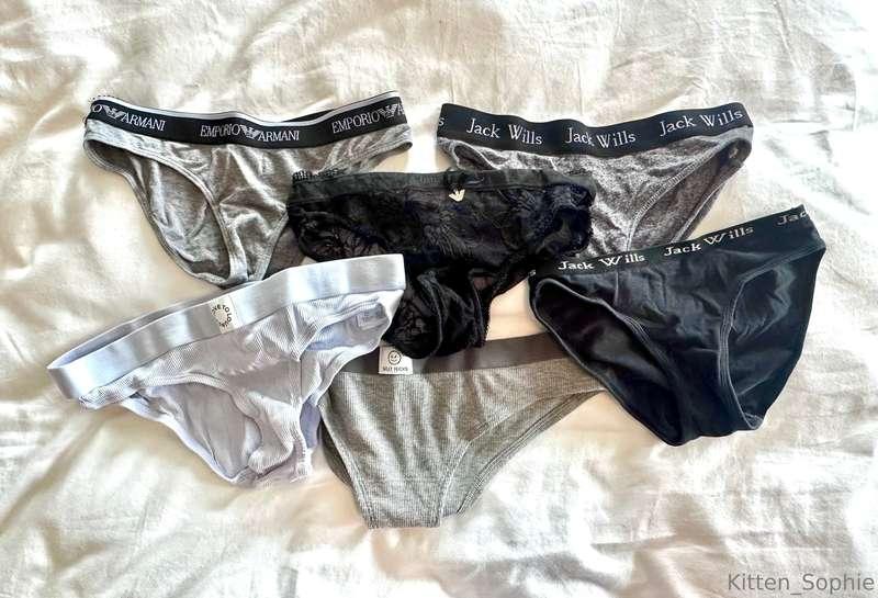 ***SUPER CHEAP PANTIES*** 

These 6 pairs are all too small ..