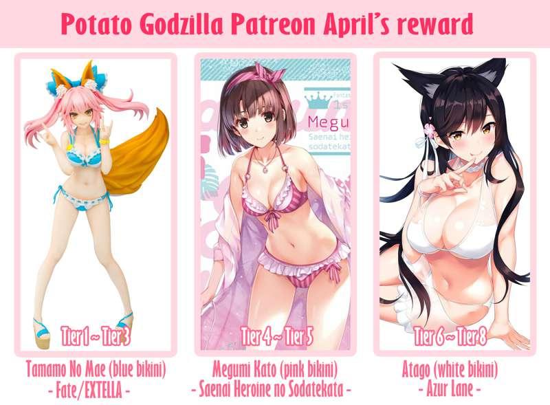 Welcome to my Patreon in April 	(´ ∀ ` *)