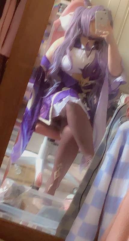 Keqing cosplay pt.2 ! (Highest tier)