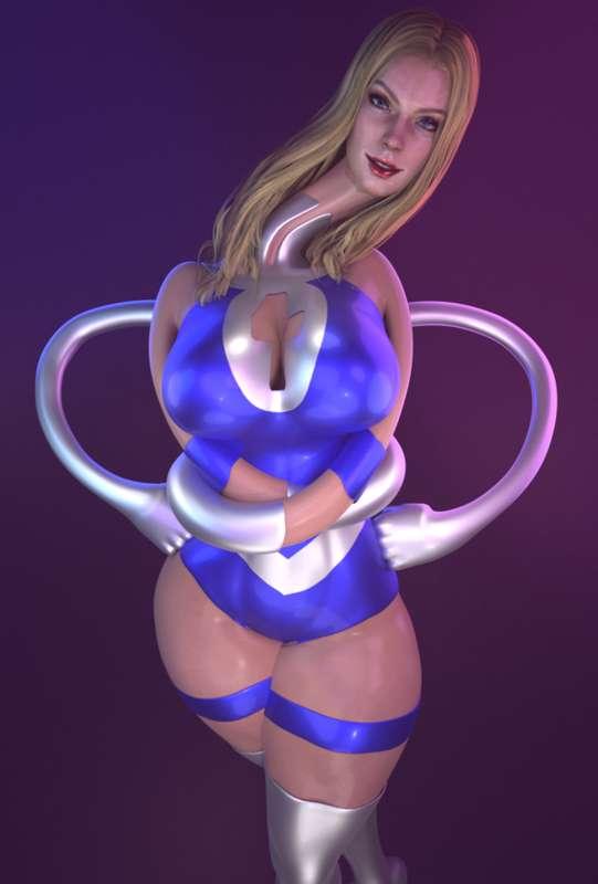 Randomly made an Ultra Woman model~