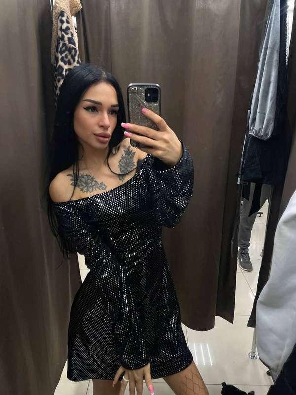 The dress fits perfectly, but taking it off is always more f..