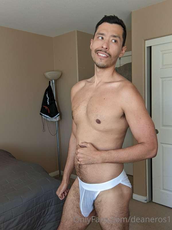 Posing in my mesh boxers