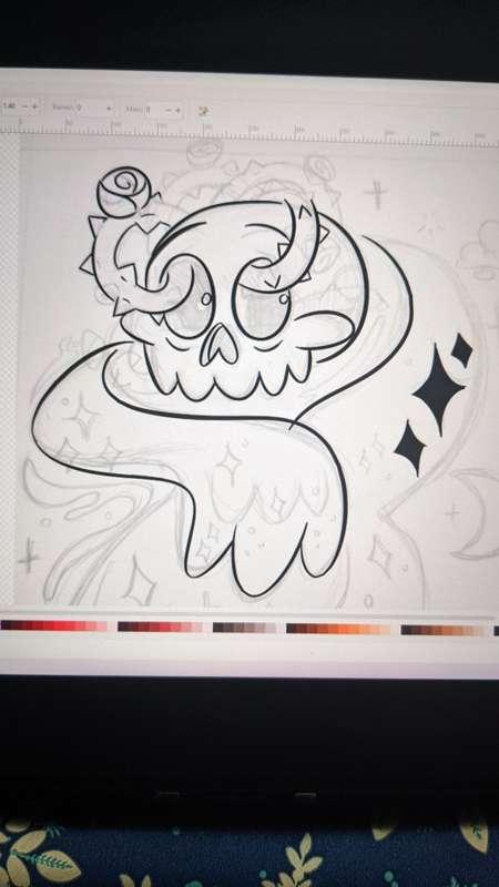 Tat Inking Progress