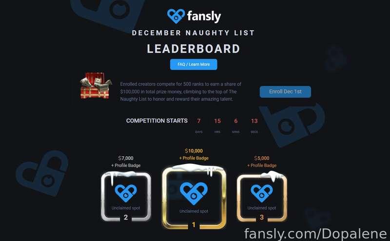 Okay, so I was already planning on doing another type of OctDopa raffle thing for December with some more fun shit to unlock 
BUT NOW LOOK AT THIS FUN COMPETITION THINGY?! 

TWO BIRDS ONE STONE?! 

idk what December holds for us, but damn your girl kinda wants a coom profile border LOL 

