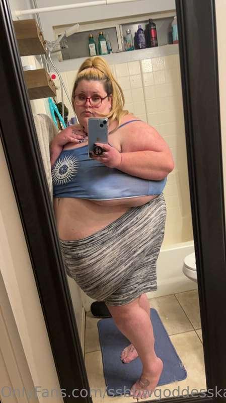 Gray shorts is me now…. Pink tank top was 2015 I have some s..