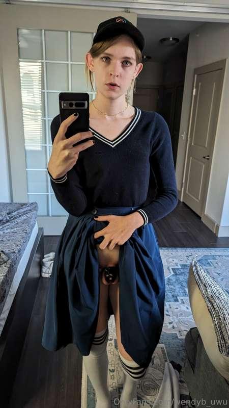 Day 17. Here's some fun chastity pictures. Crying unrelated...