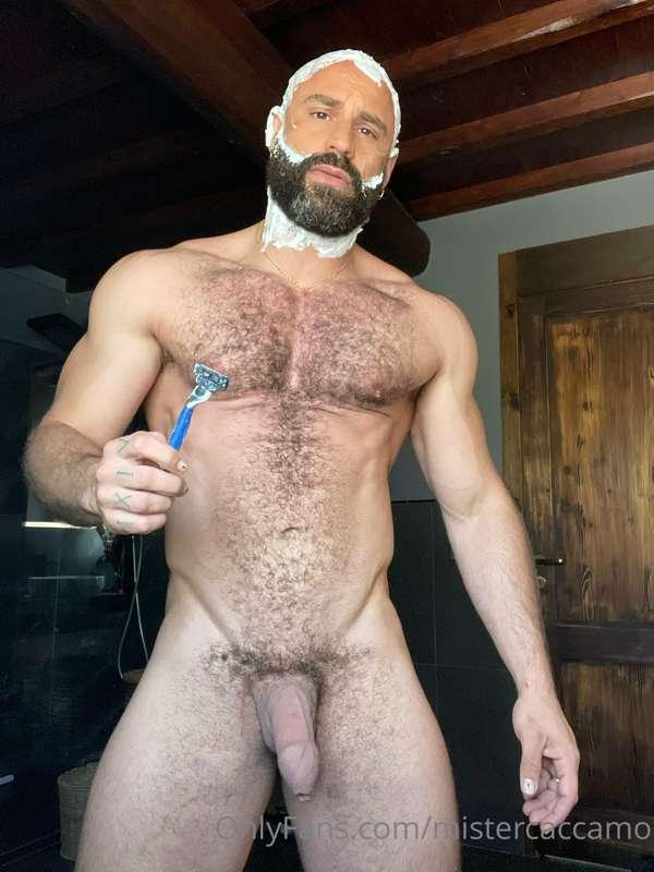 Shaving 🪒 time 😈