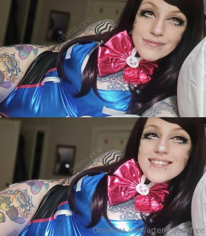 Gonna be uploading my d.va content soon on my paid page ♡ al..