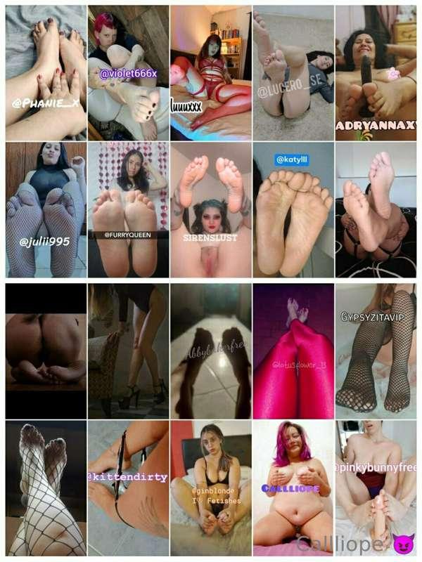 👣 **We are ready for you to worship our FEET** 👣
We know it ..