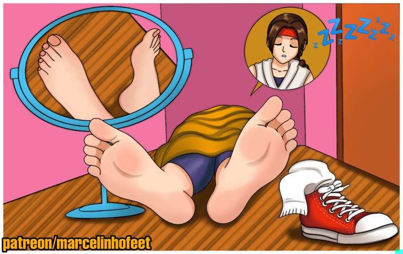 Yuri Sakazaki Feet