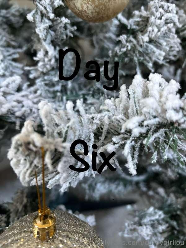 On the 6th day of Christmas, I give to you ….