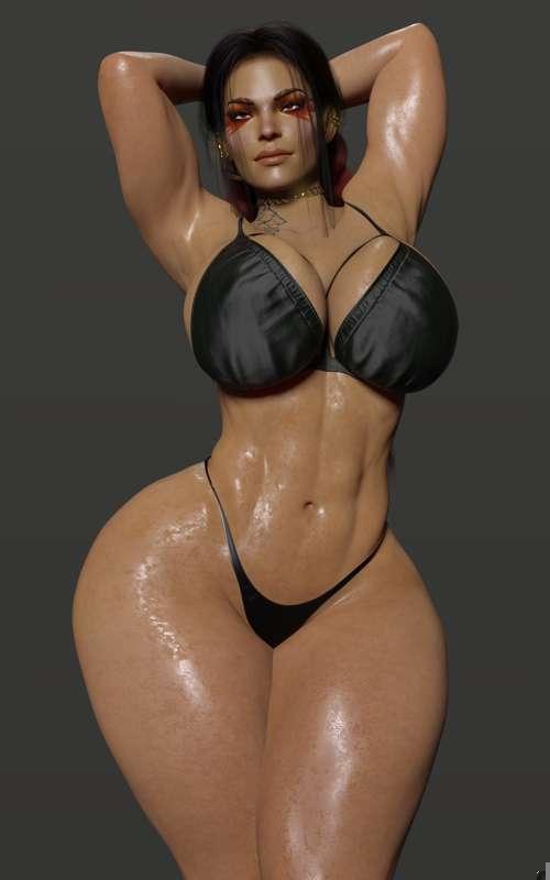 (WIP) Loba ZBrush Test 2