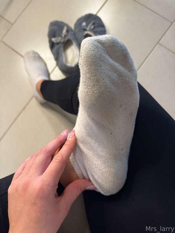Sockenupdate mit meinen weißen Puma Socken, geile Nahaufnahm..