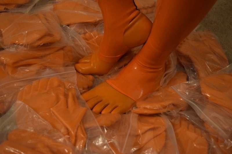 062 - Orange Toe Socks (Part 7)